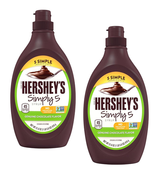 Hershey-Simply-5-Chocolate-Syrup---Pack-of-2---Only-5---Chocolate-2014