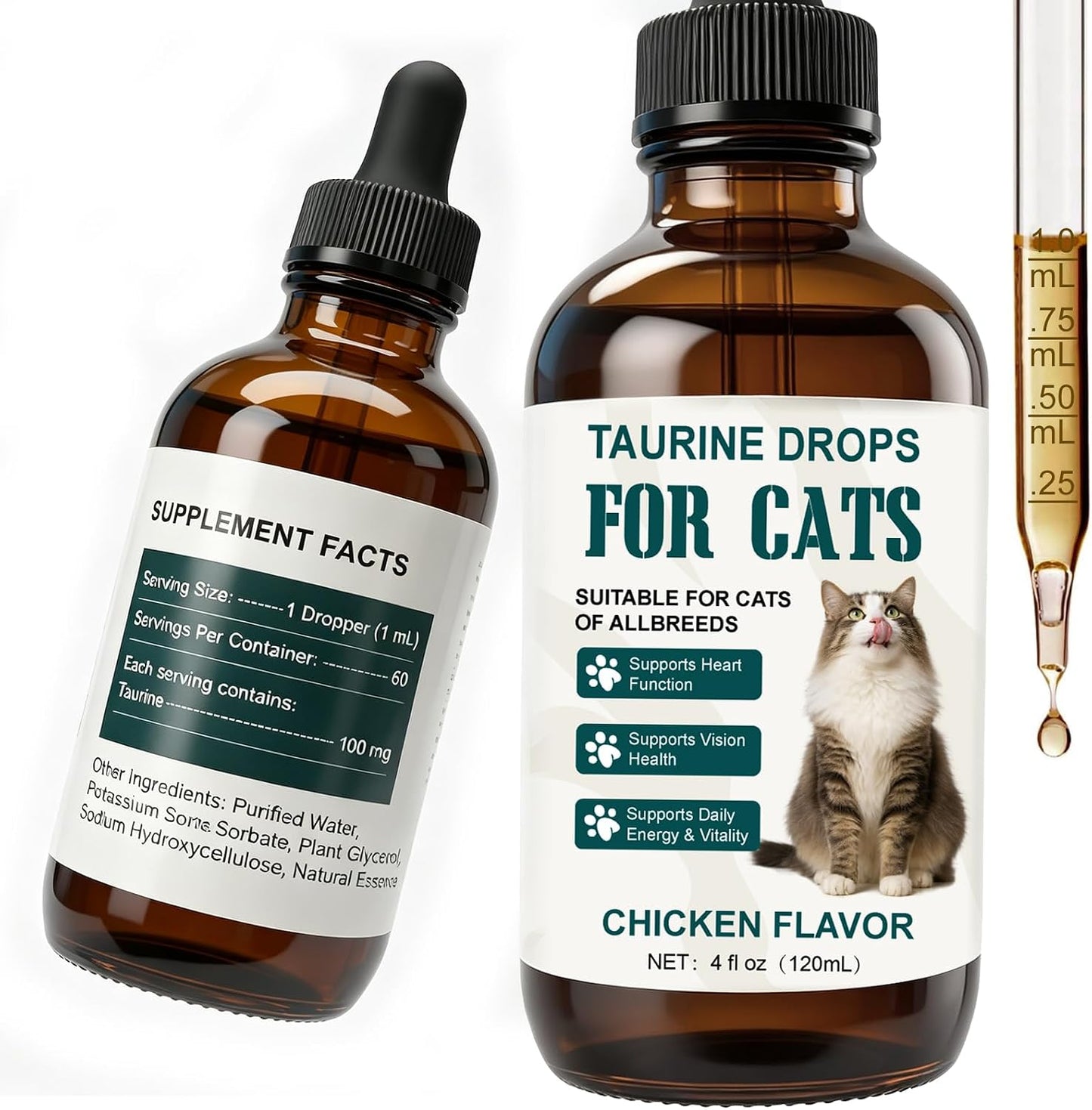 Taurine-for-Cats-Liquid-Drops,-Taurine-Supplement-for-Cat-Supports-Heart-Health,-Vision,-831