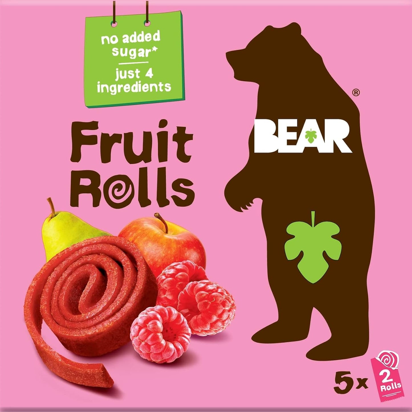 Bear-Raspberry-Fruit-Yo-Yo's-5-Count,-0.7-OZ--------2125