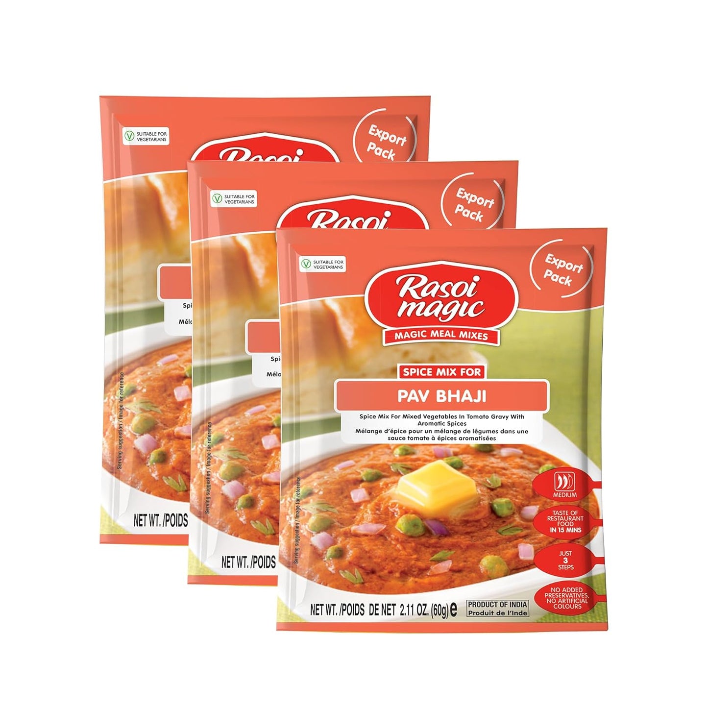 Rasoi-Magic-Mezcla-de-especias-para-pav-bhaji,-2.16-onzas-Listo-161