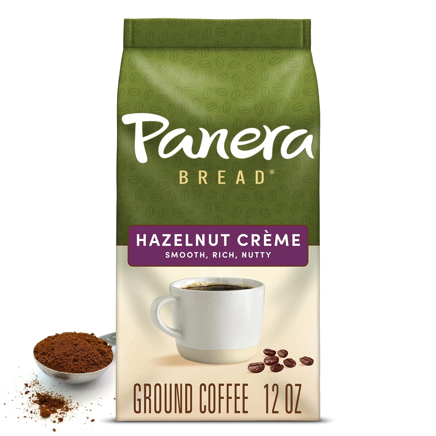 Panera-Hazelnut-Crème,-Ground-Coffee,-Flavored-Coffee,-Bagged-12oz.---------704