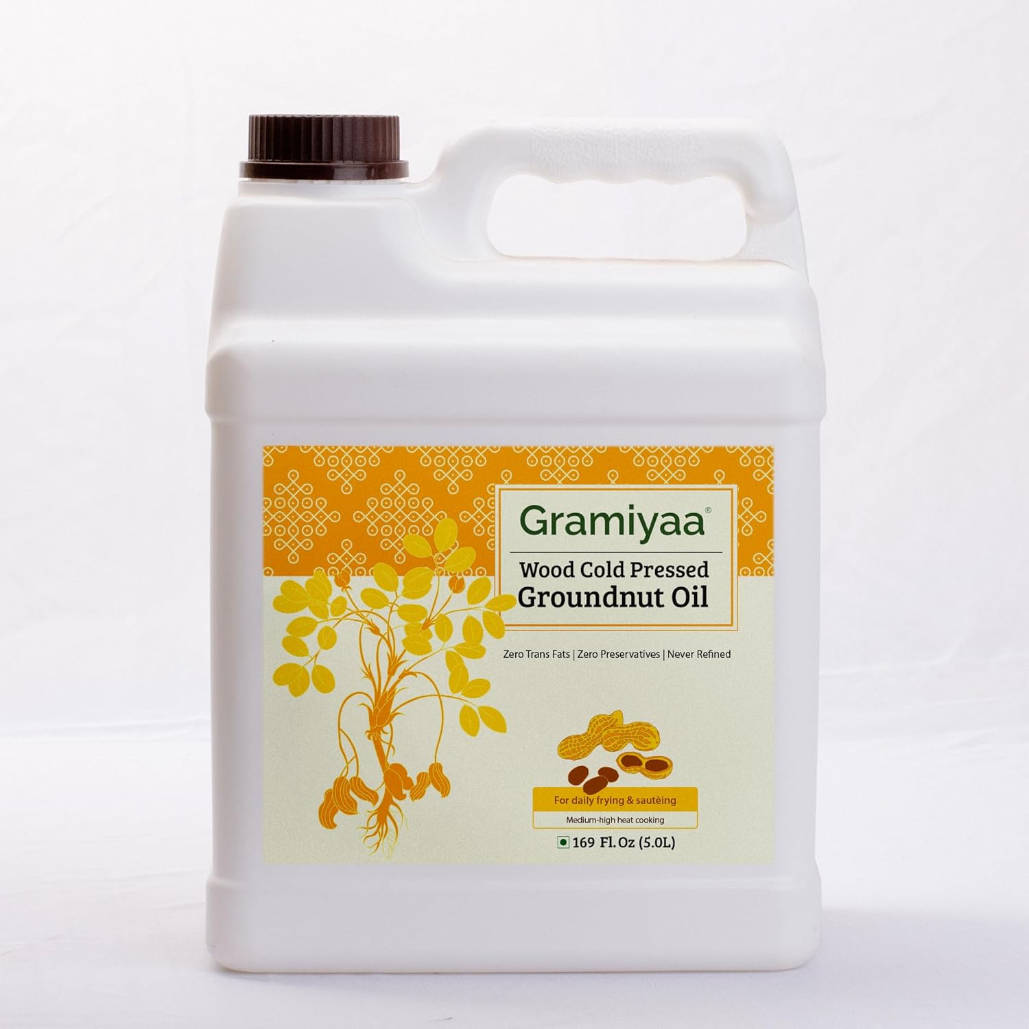 Gramiyaa-Cold-Pressed-Groundnut-Oil-5-Litre-|-169-Fl.-Oz-(5L)-Chemical-free,-Trans-fat-1215