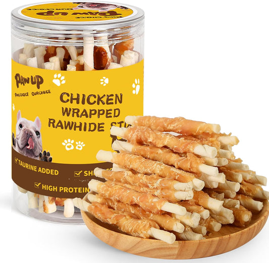 PAWUP-Dog-Treats-Chicken-Wrapped-Rawhide-Sticks-Long-Lasting-Dog-Chews,-Snacks-2545