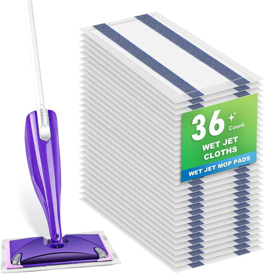 36-Pack-Disposable-Mop-Pad-Refills-for-Swiffer-Wet-Jet-Spray-4242