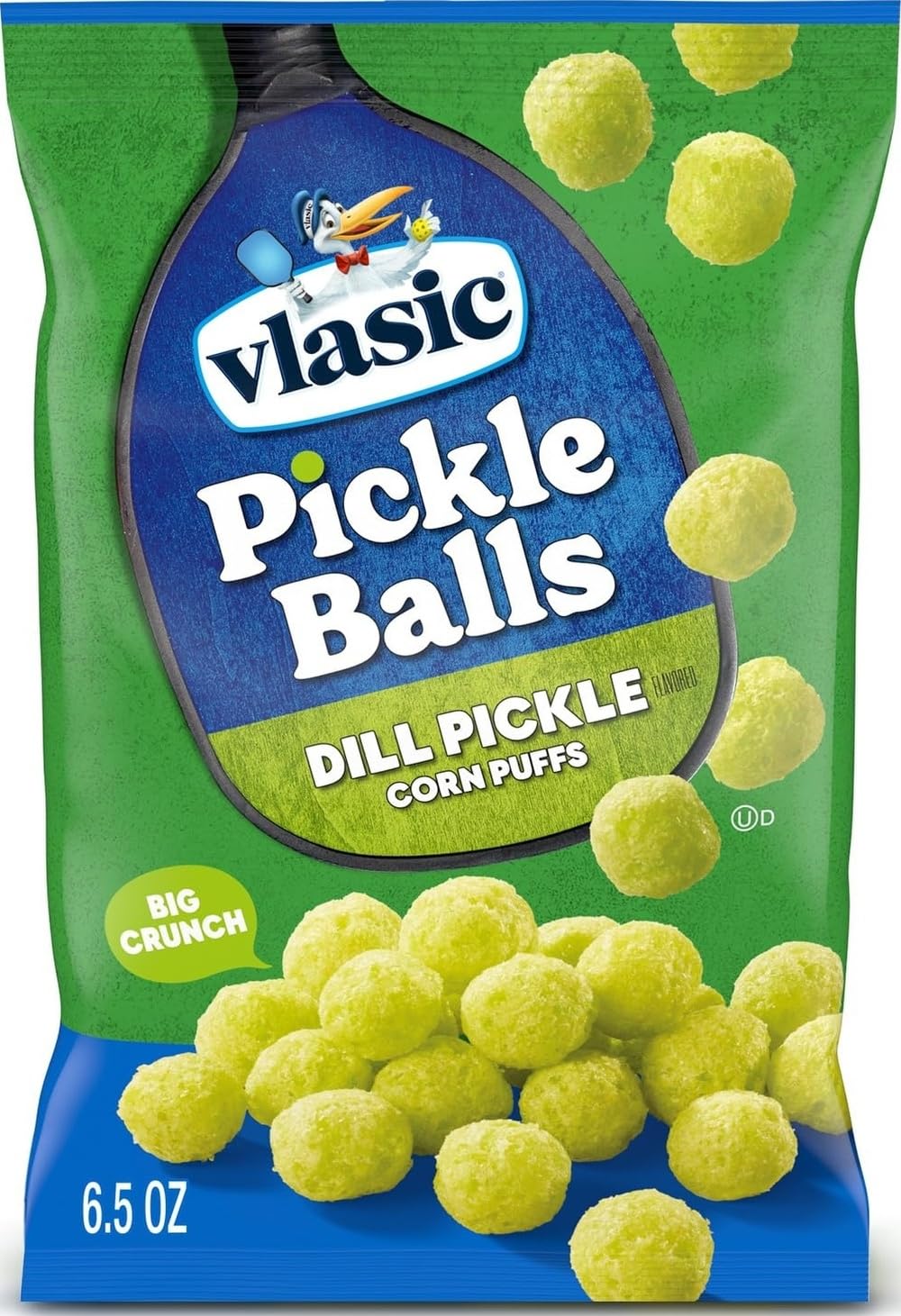 Vlasic-Pickle-Balls,-Dill-Pickle-Corn-Puffs,-Pickleball-Gifts,-6.5-oz.------2133