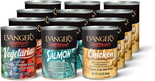 Evanger's-Complements-Variety-Pack-for-Dogs-&-Cats-–-4-Count-Each,-12.5-162