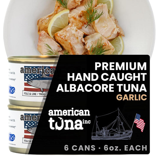Genuine-American-Tuna---Premium-Wild-Pacific-Albacore-Tuna-Fillets---with-Garlic-261