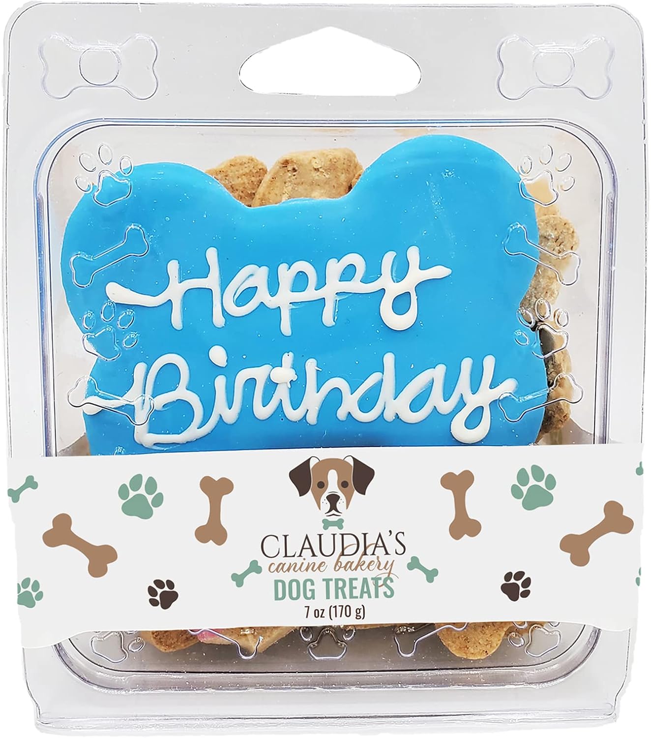 Blue-Happy-Birthday-Dog-Cookie-Clamshell,-7-Ounces,-2798
