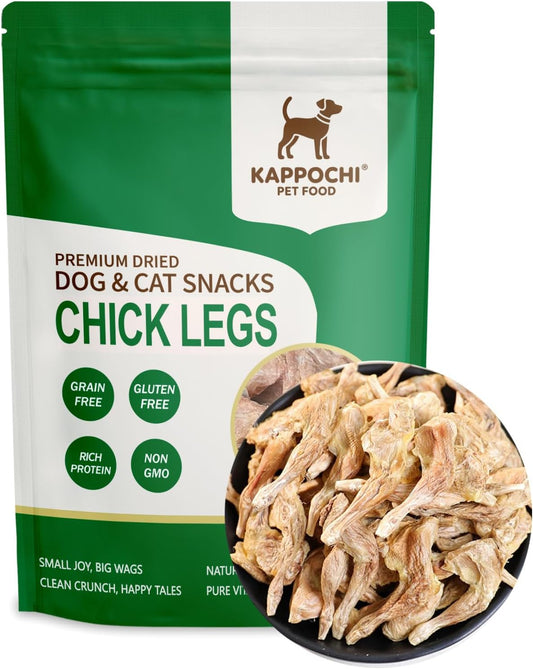Freeze-Dried-Chicken-Legs-Treats-for-Dog,-1.76oz(50.0g),-Small-Size-Chick-Legs,-Dogs-619
