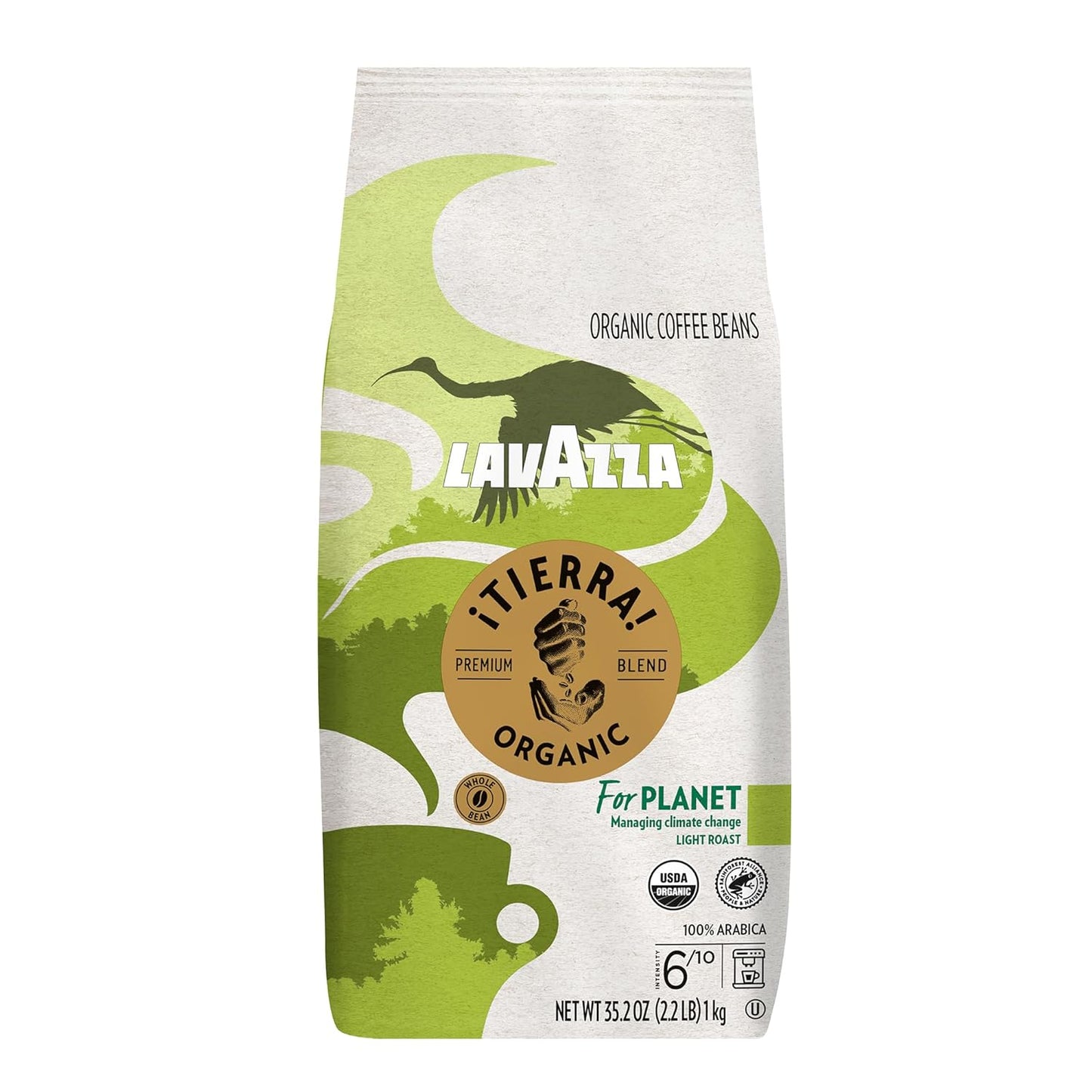 Lavazza-Organic-Light-Roast-Arabica-Coffee-Blend,-4070