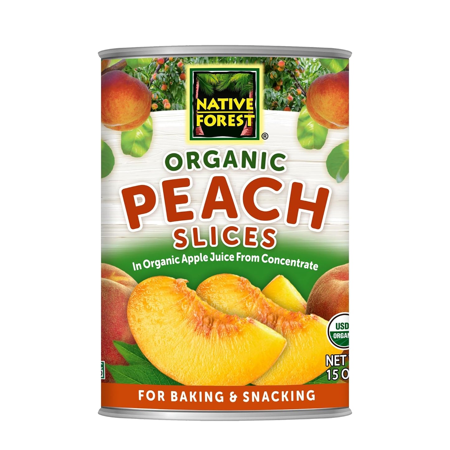 Native-Forest-Organic-Peach-Slices,-Organic-Peaches---15-Ounce-(Pack-of-6)-92