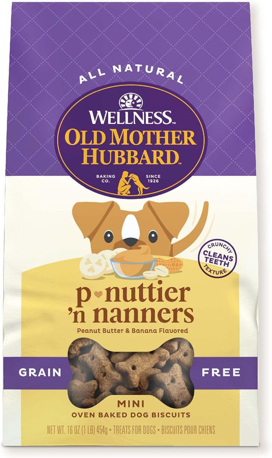 Wellness-Old-Mother-Hubbard-Classic-Grain-Free-P-Nuttier'n-Nanners-Dog-Biscuits,-Training-2795