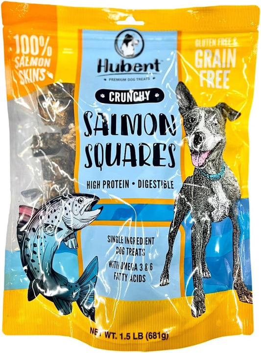 Hubert-Pet-Premium-Salmon-Skin-Squares,-Single-Ingredient-Healthy-Dog-Treats,-Artificial-1247