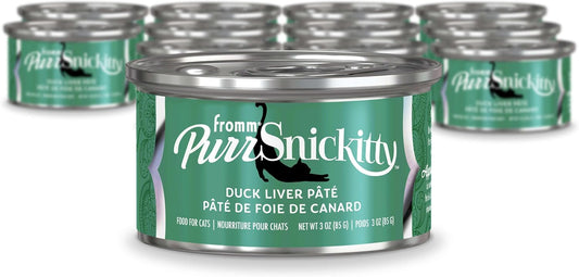 Fromm-PurrSnickitty-Duck-Liver-Pate-Cat-Food---Premium-Wet-Cat---Recipe-Case221