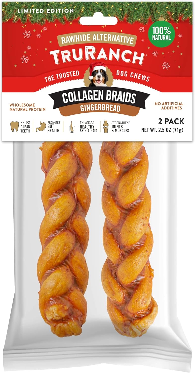 Gingerbread-Collagen-Braids---1-Bag,-2-Count,-2213