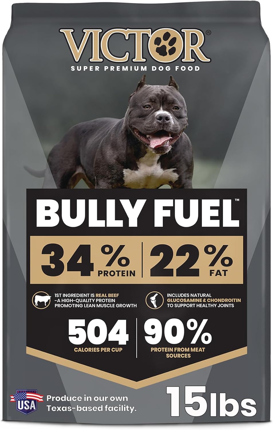 VICTOR-Bully-Fuel---Alimento-seco-para-perros,-15-1335