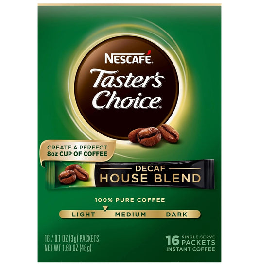 Nescafe-Taster's-Choice-Decaf-Instant-Coffee,-House-Blend,-16-Count-------649