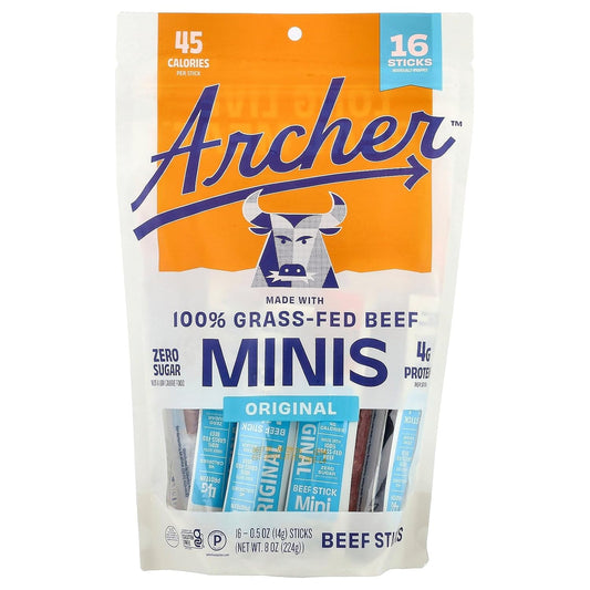 Country-Archer,-Jerky-Sticks-Mini-Beef-Original-16-Count,-8-Ounce------2051