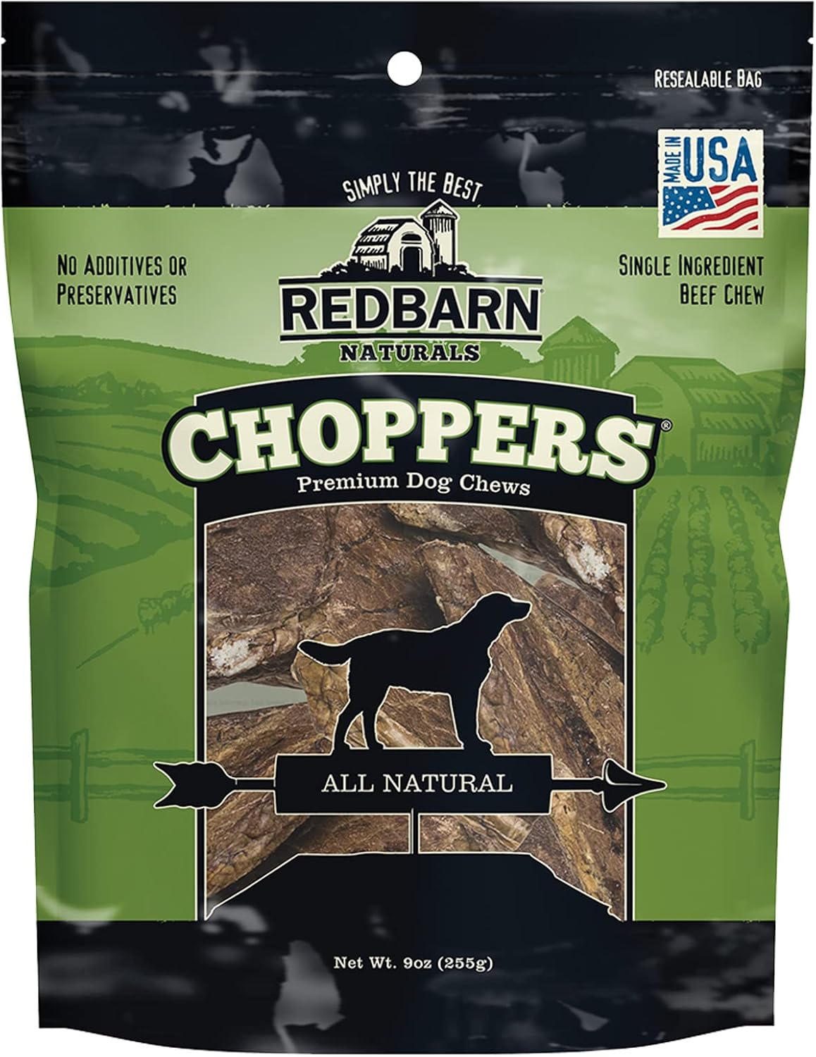 Redbarn-Beef-Lung-Choppers-Dog-Chew,-All-Natural-high-Protein-1430