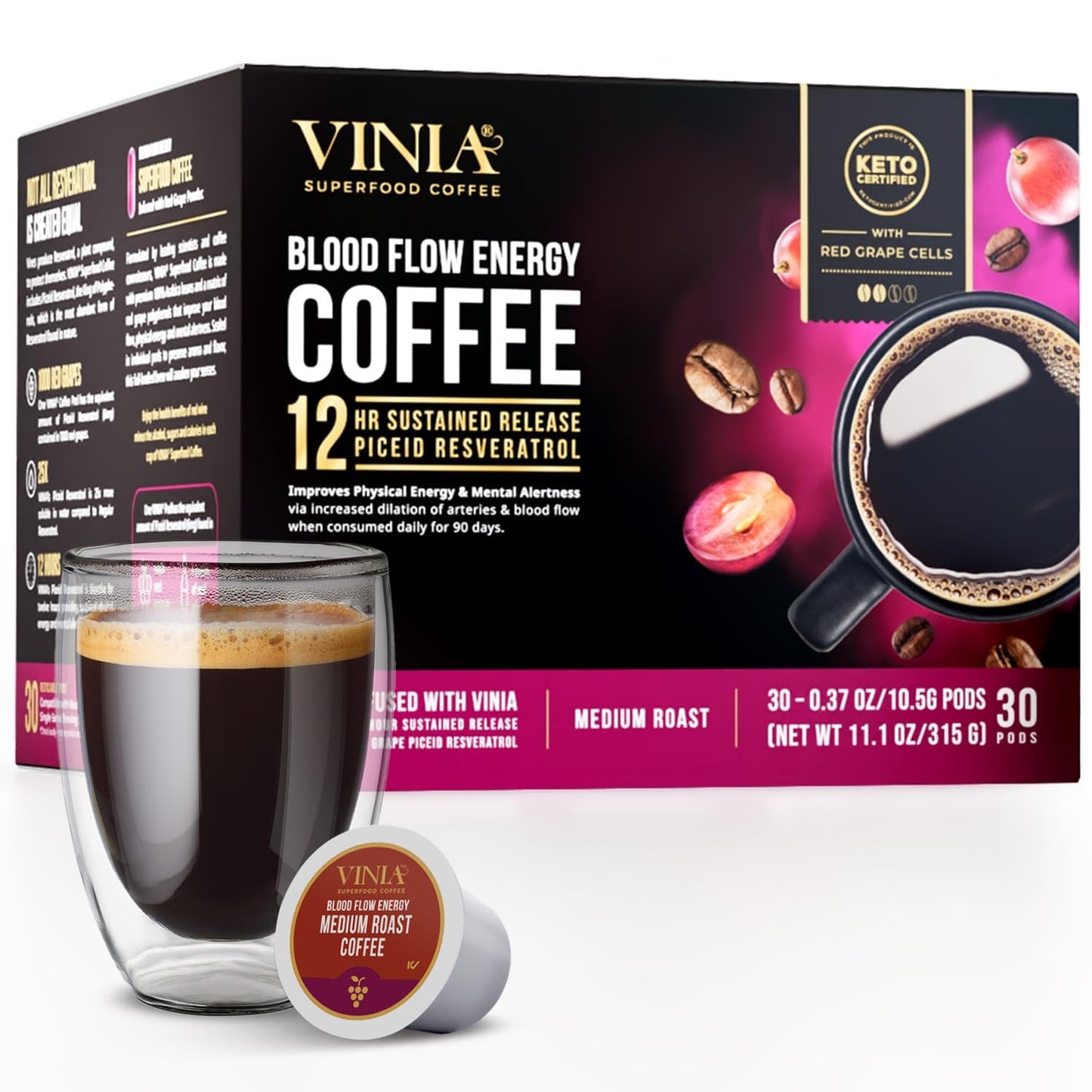 VINIA-Medium-Dark-Roast-Coffee-with-Red-Grape-Piceid-Resveratrol,-Nitric-Oxide-for-1740