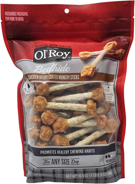 Beefhide-Chicken-Coated-Munchy-Sticks-40-Count-Dog-1158