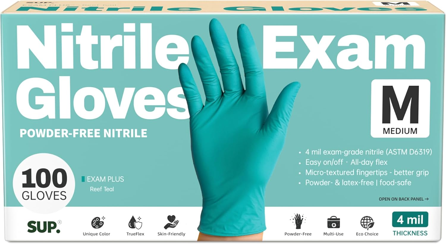 SUP-Powder-Free-Nitrile-Gloves,-100-Count-Food-Safe-Latex-Free-Disposable-Gloves-for-Medical-Cooking-Cleaning-1222