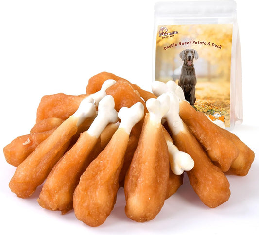 Dog-Treats,-Chicken-Wrapped-Calcium-Bone-Rawhide-Free-Grain-Free-3481