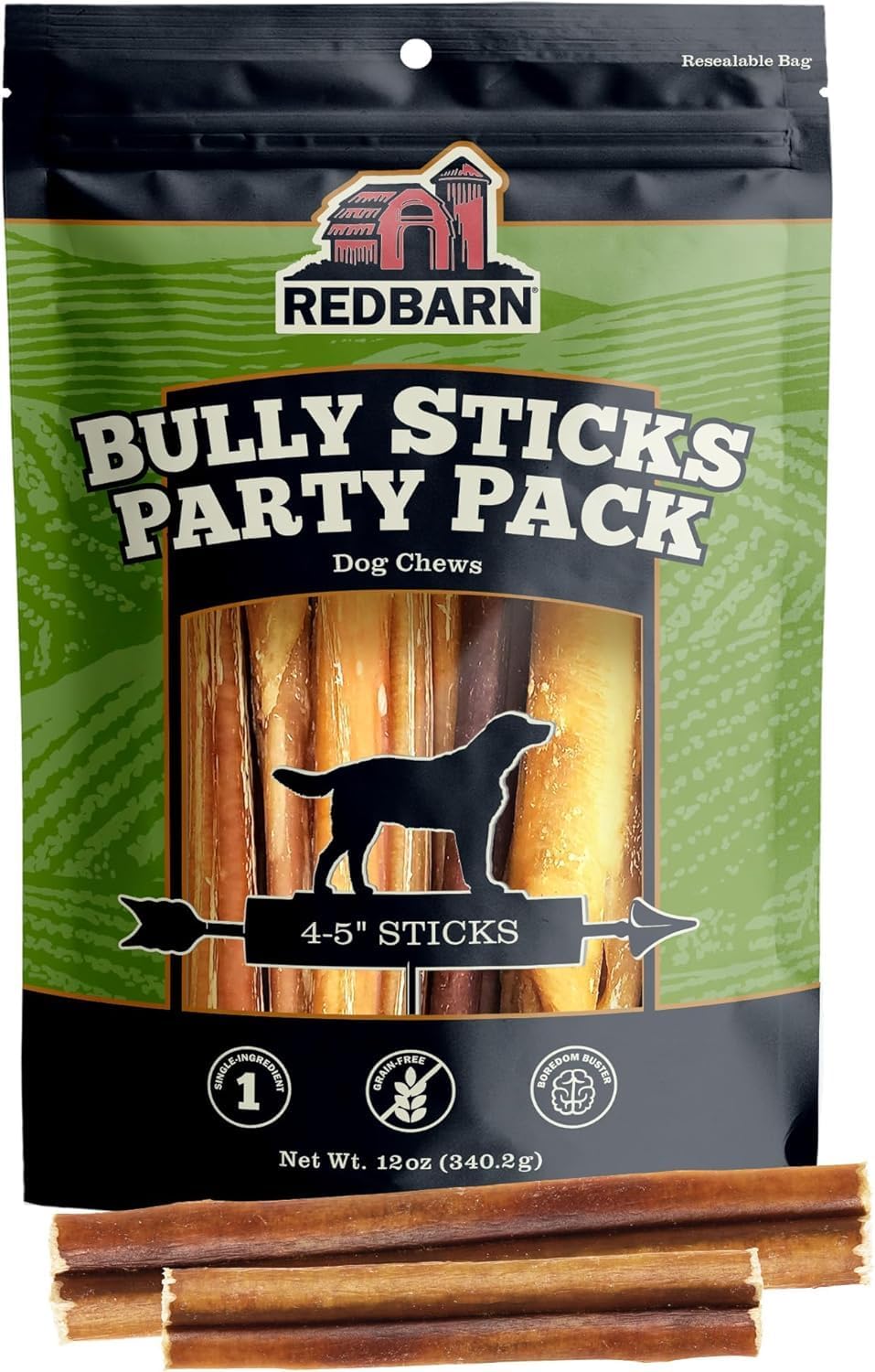 Redbarn-Pet-Products-All-Natural-4-5"-Bully-Sticks-for-Small-&-Dogs-2337