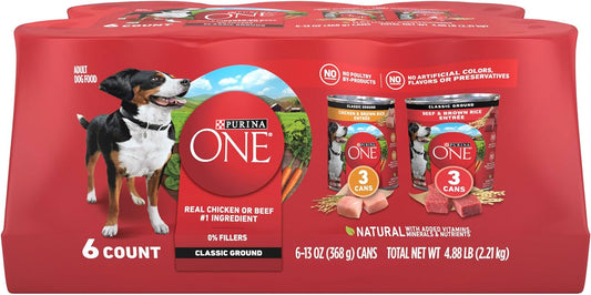 Purina-ONE-Classic-Ground-Chicken-and-Brown-Rice,-3549