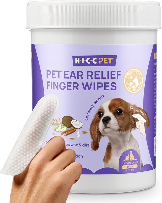 HICC-PET-Ear-Cleaner-Finger-Wipes-for-Dogs-&-Cats,-Vet-Recommended-Ear-597
