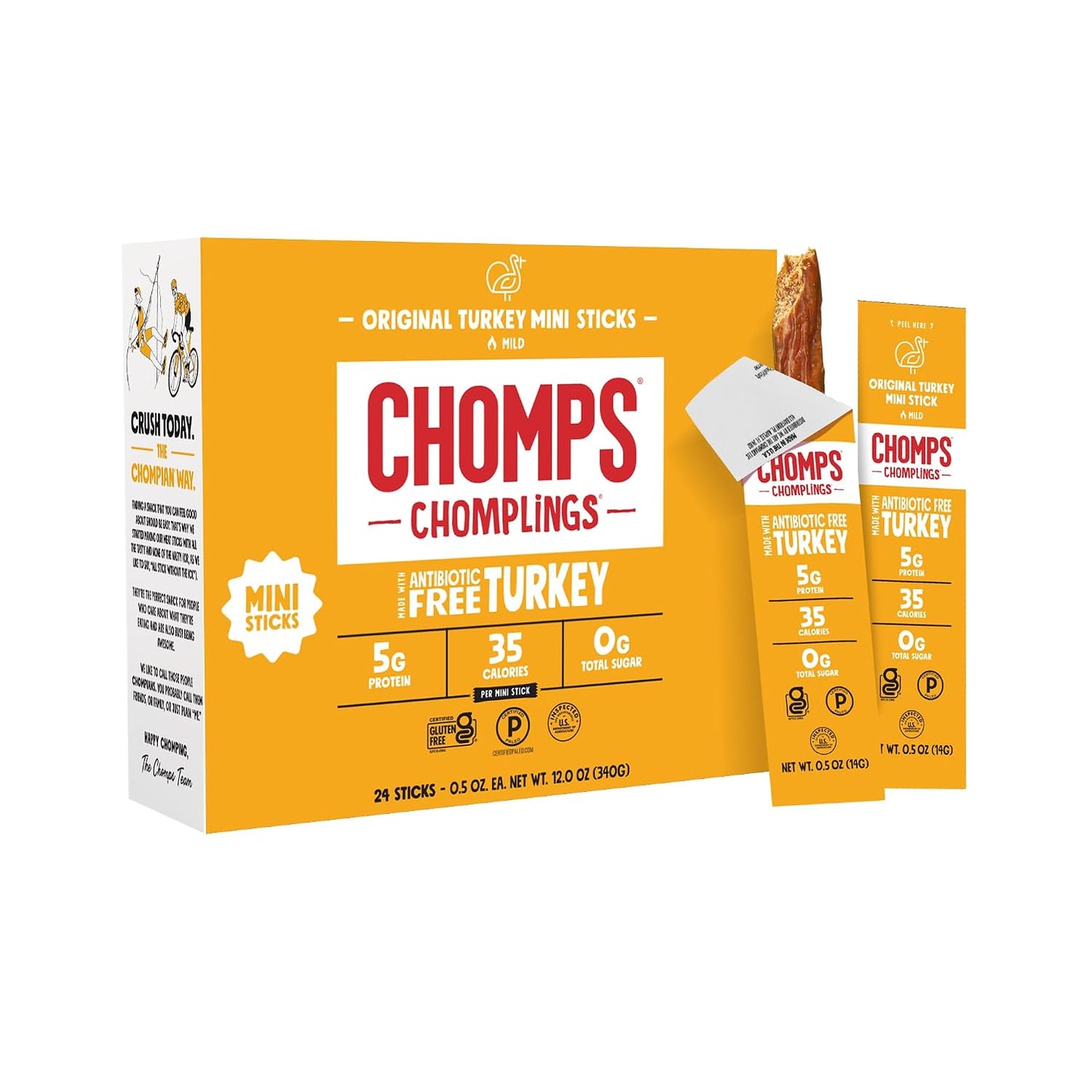 Chomps-Original-Turkey-Chomplings-Antibiotic-Free,-24ct-Protein-Snack-Stick-|--Keto,-paleo-snacks,-gluten-1938