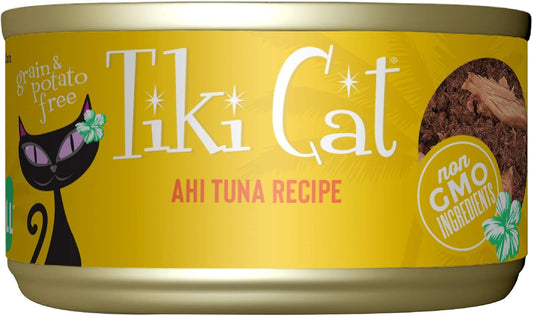 TIKI-Cat-Canned-Food-for-Cats,-Hawaii-Grill-Ahi-Recipe-(Pack-12-Cans)--1446
