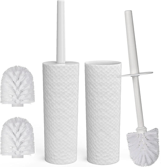 Topsky-Toilet-Brush,2-Pack-Compact-Toilet-Brush-&-Holder-Set,Plastic-2561