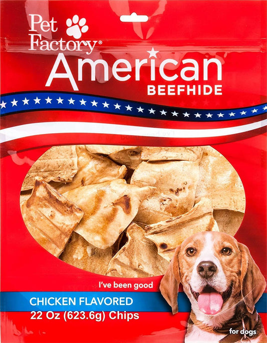 Pet-Factory-American-Beefhide-Chips-Dog-Chew-Treats---Chicken-Flavor,-oz-775