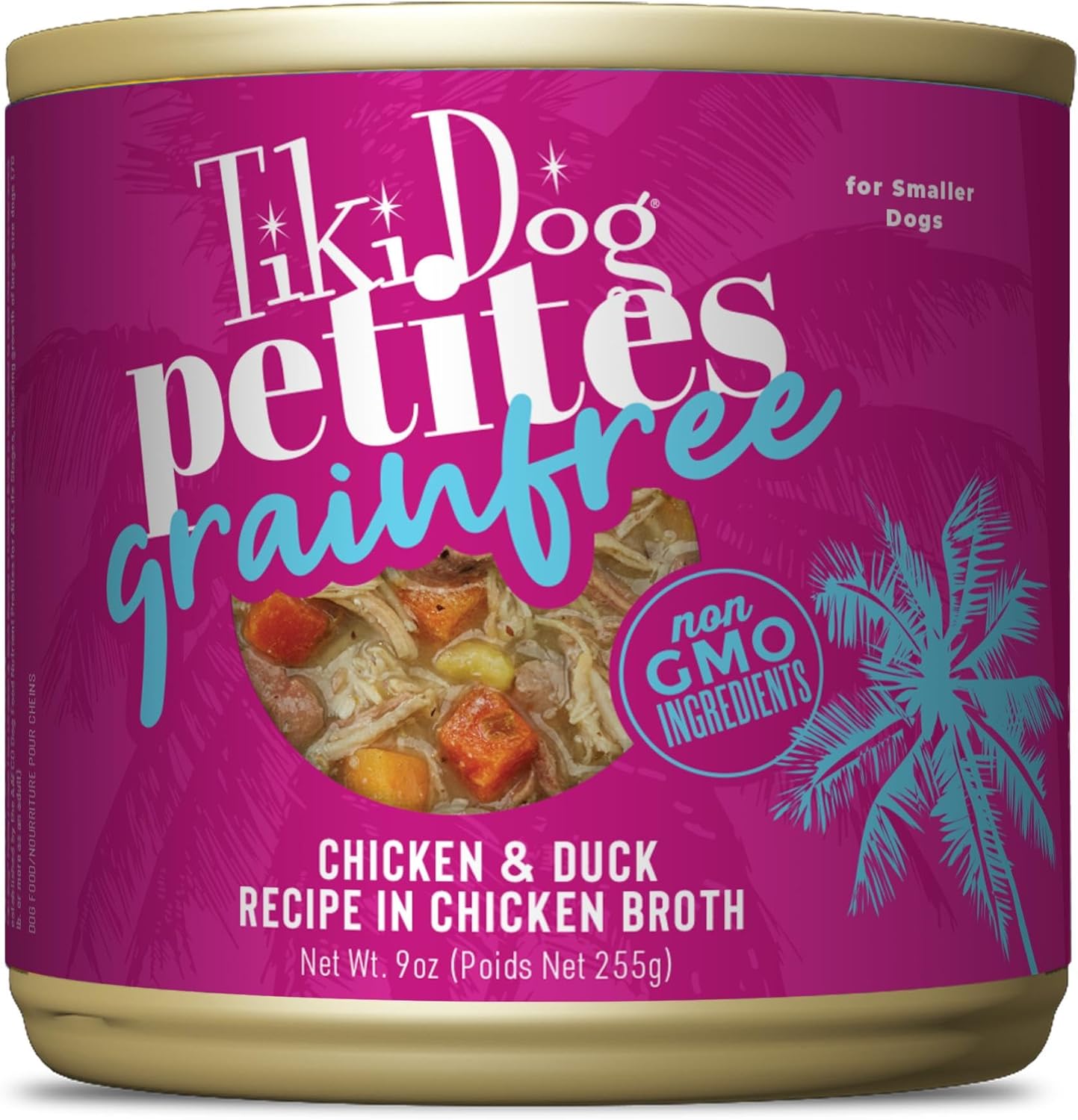 Tiki-Dog-Petites-Grain-Free-Wet-Dog-Food,-Chicken-&-Duck,-Nutrient-Dense-874