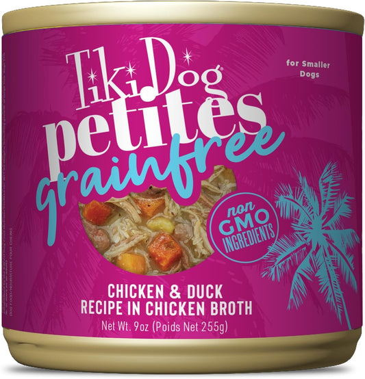 Tiki-Dog-Petites-Grain-Free-Wet-Dog-Food,-Chicken-&-Duck,-Nutrient-Dense-874