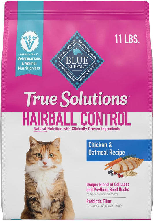 Blue-Buffalo-True-Solutions-Hairball-Control-Natural-Dry-Cat-Food-for-Adult-Cats,-812