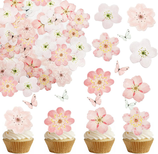 58-PCS-Edible-Cherry-Blossoms-Butterfly-Cupcake-Toppers-Flowers-Cake-Decorations-Wafer-Flowers-Topper-78