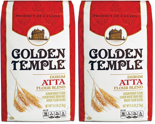 Golden-Temple---Durum-Atta-Flour,-5.5-Pound-(2.5-kg)-(Pack-of-176