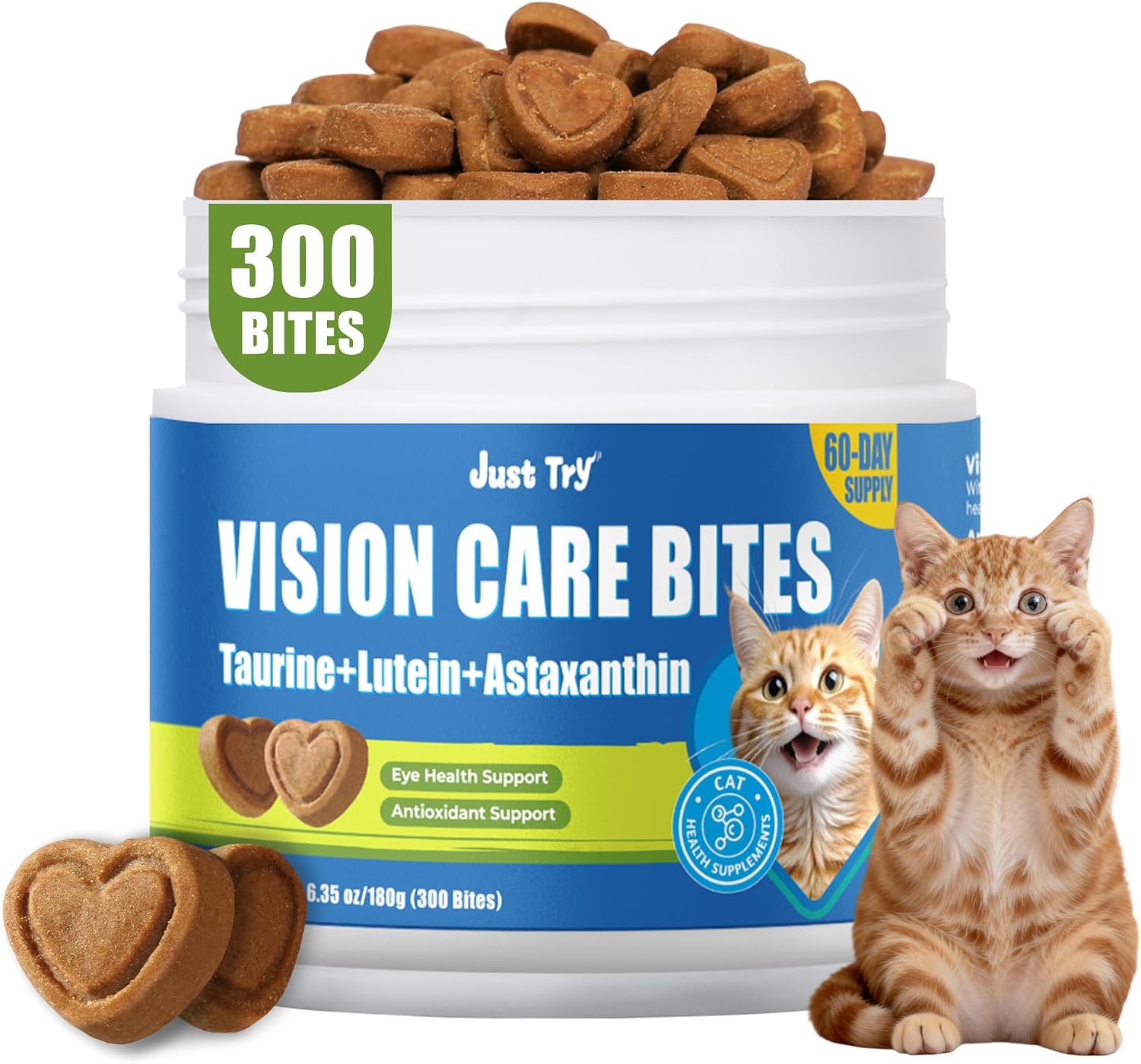 Eye-Support-with-Taurine-for-Cats-|-300-Bites,For-Senior-Cat-Watery-Eyes,Taurine-769