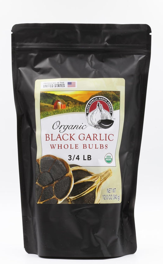 Black-Garlic-Organic American-Whole-Bulbs-(12-Oz-bag)-Aged-and-Fermented-120-616