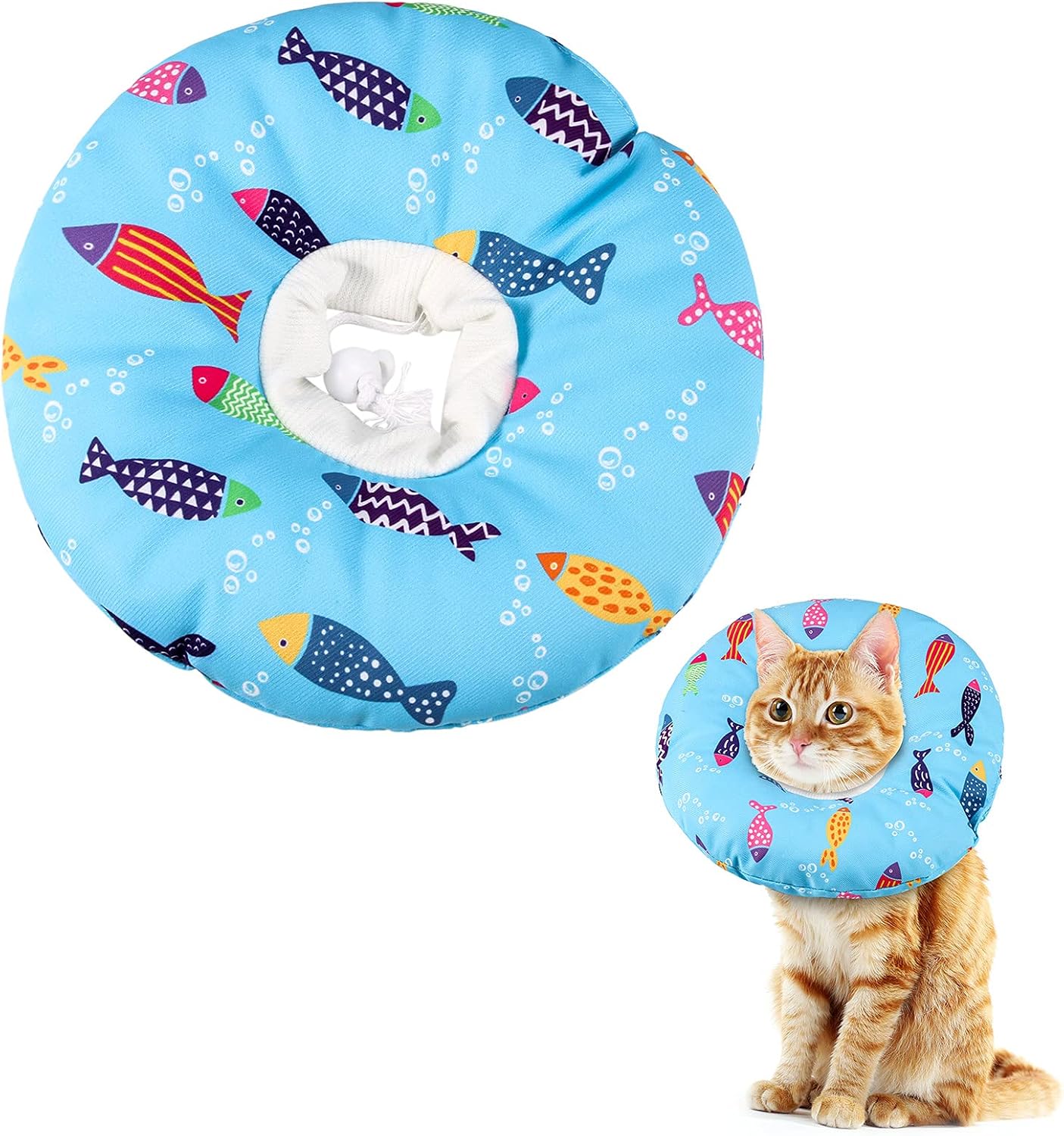 Cat-Cone-Collar-Soft-Cute-Adjustable-Cat-Donut-Recovery-Collar-Elizabethan-Cats-Cones-1307