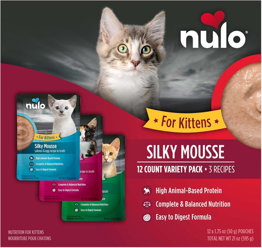 Nulo-Silky-Mousse-Kitten-Variety-Pack-with-Salmon,-Chicken-&-Tuna-for-Kittens,-1145