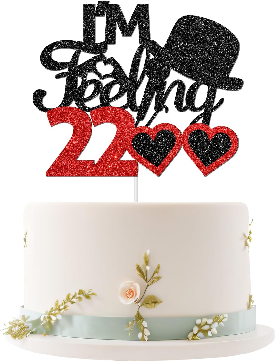 Embhhor-I'm-Feeling-22-Cake-Topper,-22nd-2073