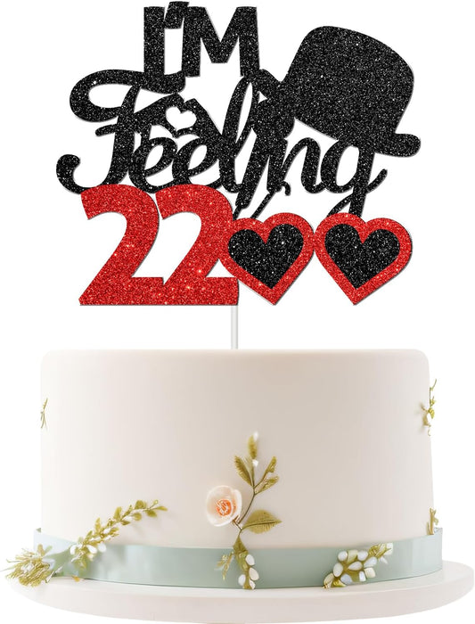 Embhhor-I'm-Feeling-22-Cake-Topper,-22nd-2875