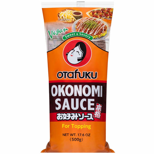Otafuku-Okonomi-Sauce,-Vegan-Japanese-Topping-for-Okonomiyaki-Pancakes-(17.6-Ounces)---1808