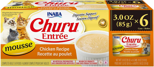 INABA-Churu-Entrée-Mousse-for-Cats,-High-Moisture,-Prebiotic-Wet-Cat-Food,-3oz.-1069
