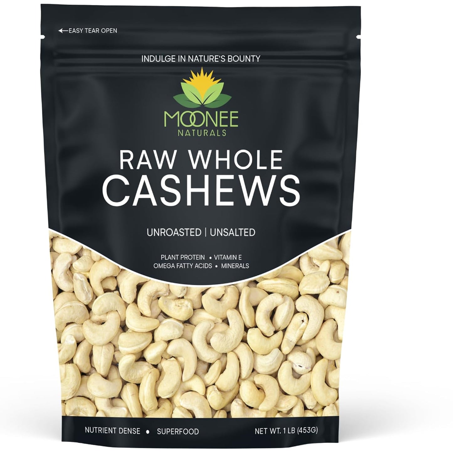 Raw-Cashews-Unsalted-Whole-(16-0z.-/-1-lb)-|-Vegan--Protein-Snacks-|-Cashew-773