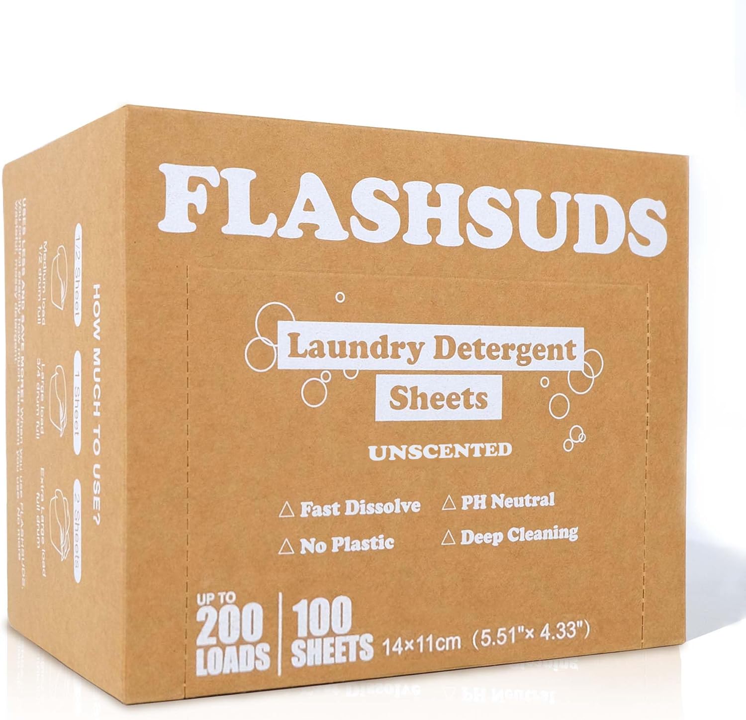 OPPEAL-Unscented-Laundry-Detergent-Sheet,-HE-Compatible,-Completely-Dissolve,-Gentle-102