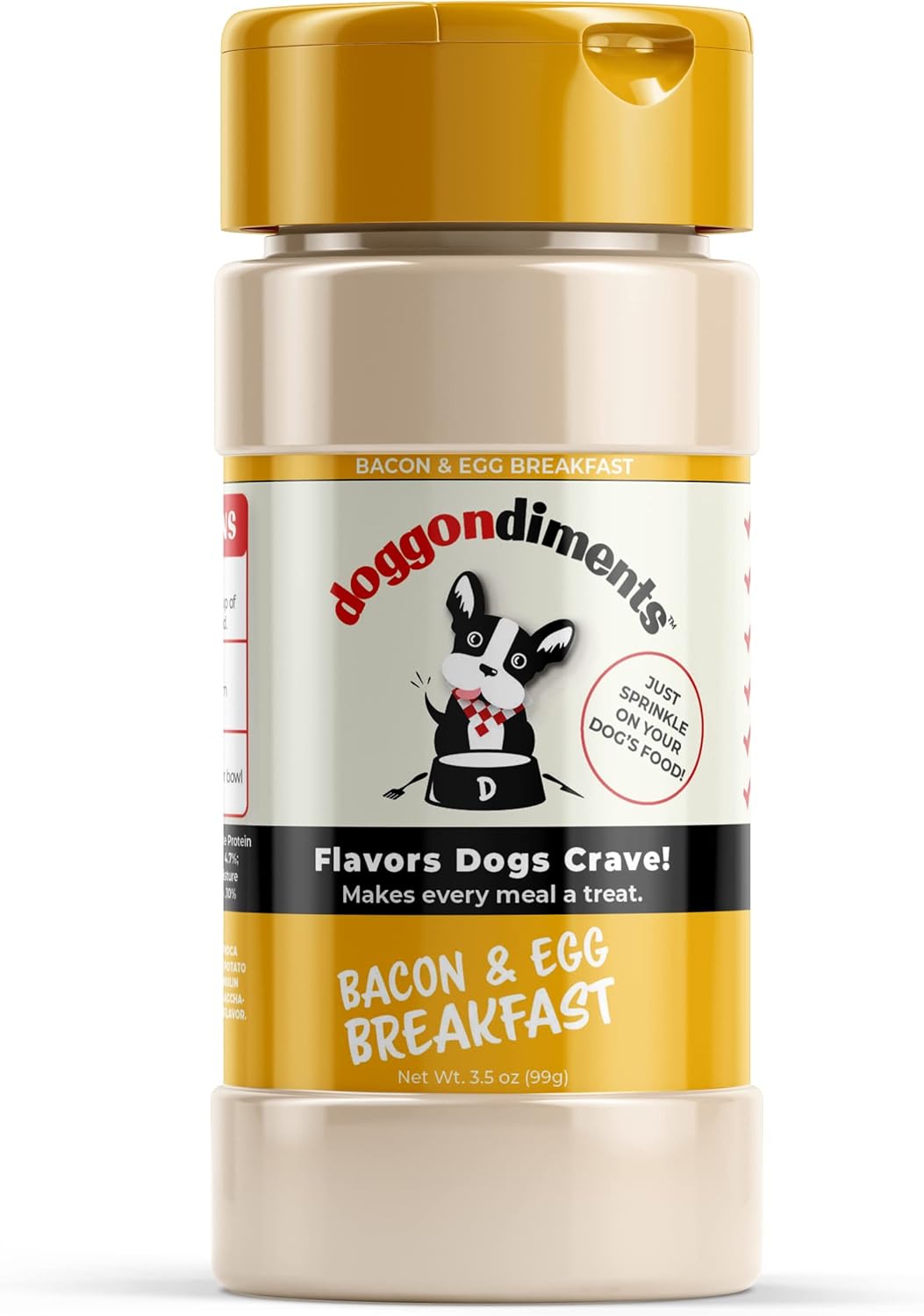 Bacon-&-Egg-Breakfast-Dog-Food-Topper,-Fun-People-Food-Flavors,-Powder,-Small-996